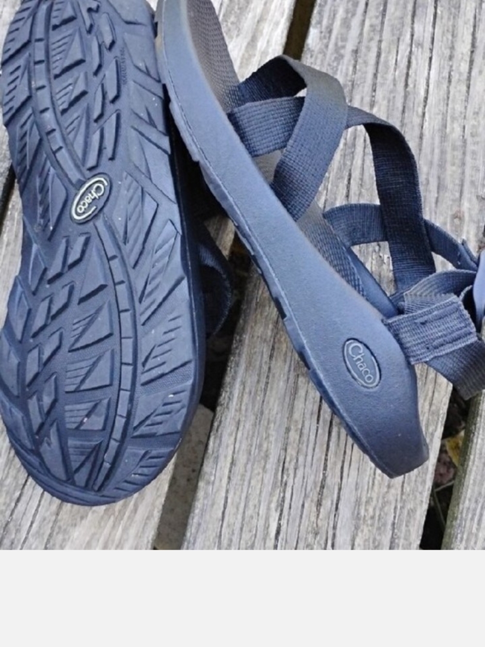 Chaco Classic Black Strappy Sandals